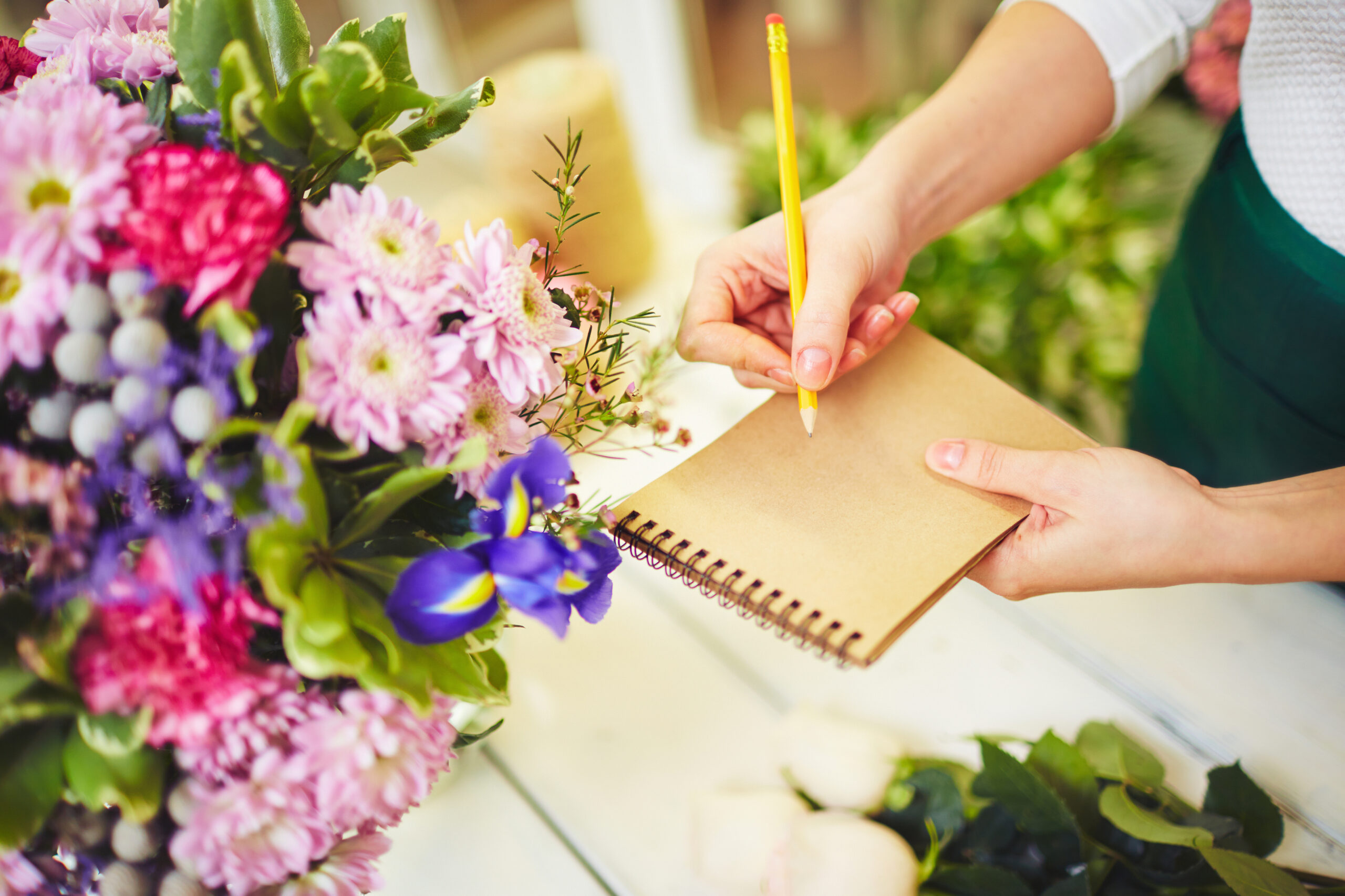 Bloemendecoratie voor feesten en evenementen