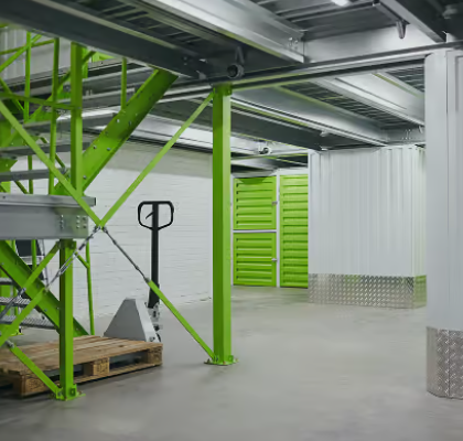 Magazijn van Palm & Meer